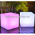 40 cm light up led sitting cube chair/waterproof version